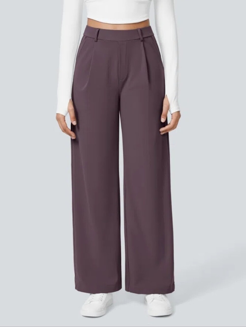 Halara Flex DayStretch High Waisted Straight Leg Pocket Work Pants S Tall Office